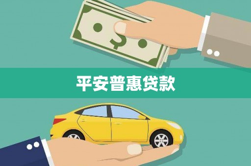 宁河平安普惠贷款