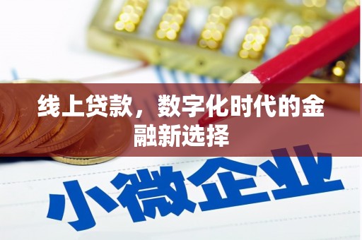 宁河线上贷款，数字化时代的金融新选择