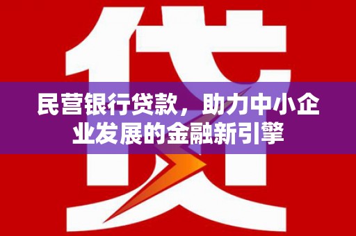 宁河民营银行贷款，助力中小企业发展的金融新引擎
